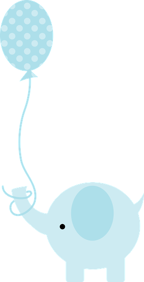 Elefantes - Minus - Elefante Baby Shower Png (286x559)
