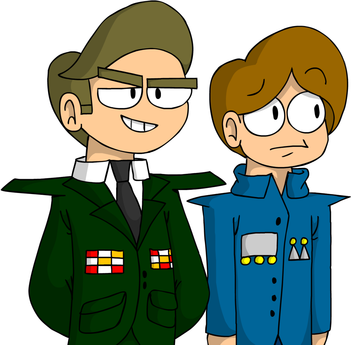 Eddsworld The Movie General Mccoy And Martin By - Eddsworld (1280x1199)
