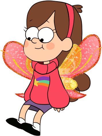 I Think Mabel Would Rather Be A Fairy Than A Mermaid - Gravity Falls (500x500)