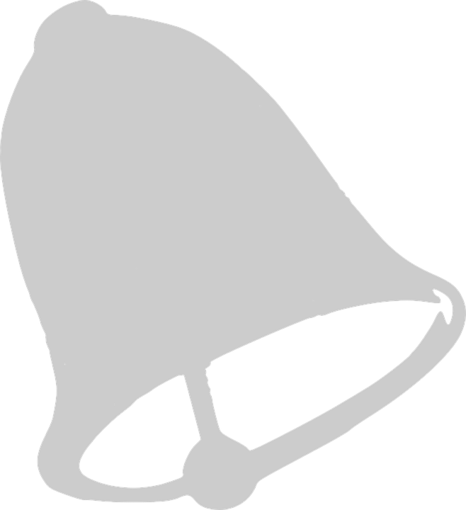 Ringing Cliparts 26, Buy Clip Art - Grey Bell (658x720)
