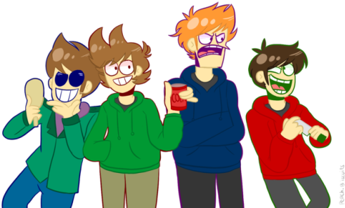 Here, Have Some Eddsworld, But With Switched Personalities - Eddsworld Switched (500x300)