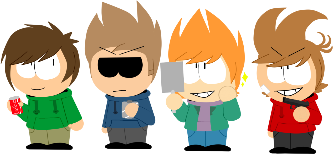 Eddsworld/south Park By Jeythewerefox - Eddsworld South Park (1284x622)