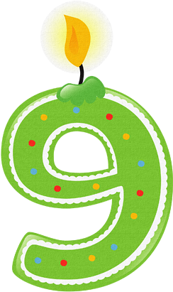 เทียนวันเกิดแบบตัวเลข จะสร้างนะคะ - Candle (291x436)