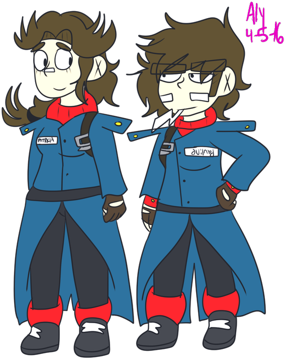 Left This Account On Twitter - Eddsworld Female Patryk And Paul (600x724)