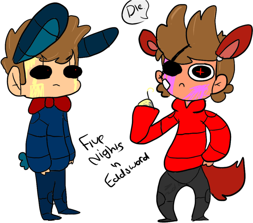Pikachudrinkingtea Five Nights In Eddsworld- Fight - Five Nights At Eddsworld (1024x851)