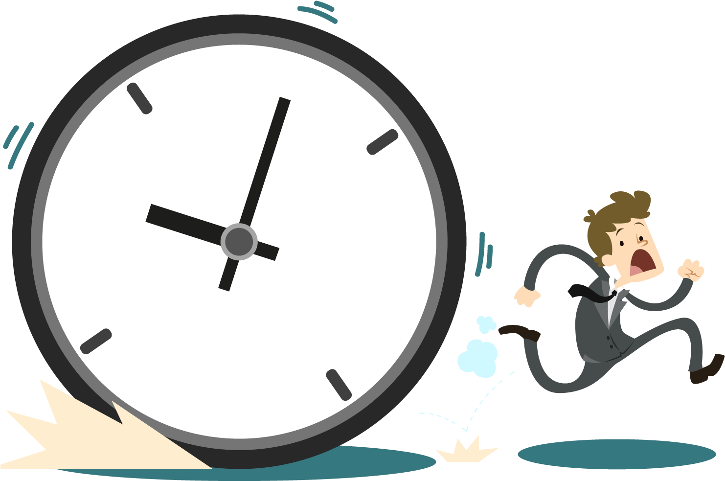 Time Limit Time Management Task Productivity - Time Management Clock Png (1500x1500)