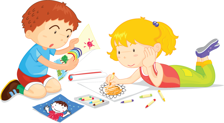 ภาพการ์ตูนน่ารักๆ ภาพใหญ่ สามารถเอามา ใส่เป็นภาพพื้นหลัง - Drawing Can Be Simple Activity Book (751x414)