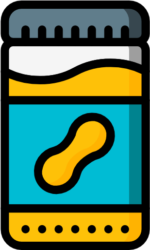 Peanut Butter Free Icon - Peanut Butter (512x512)