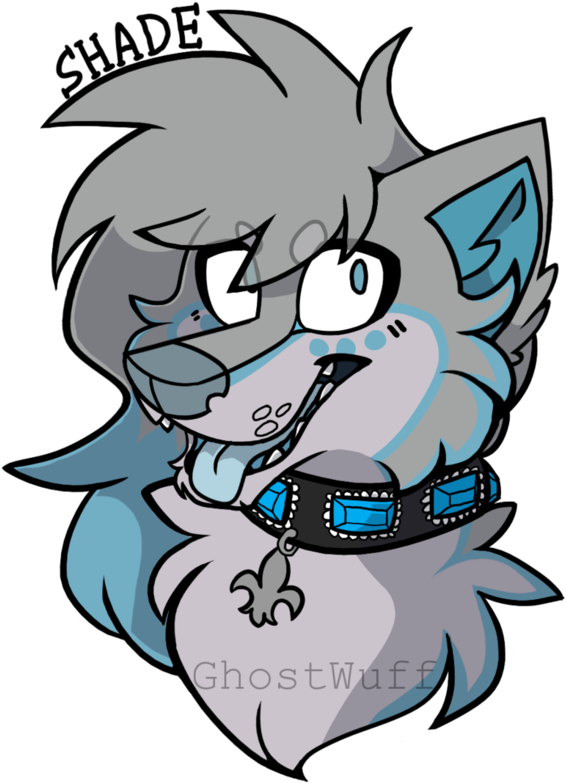 Fancy Husky By Ghostwuff - Cartoon (751x1064)