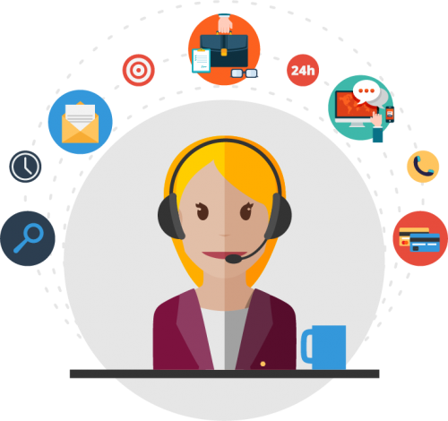Expert Time Management And Customer Service Skills - Service (500x470)