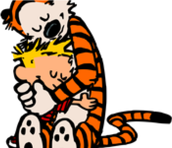 Calvin And Hobbes Clipart Time Management - Calvin And Hobbes Snuggle (640x480)