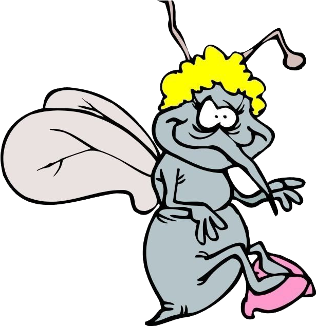Mosquito Cartoon Clip Art - Mosquito Cartoon Clip Art (614x664)