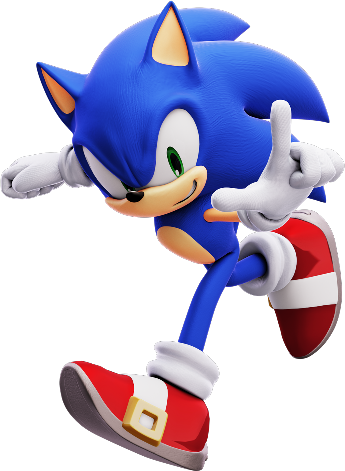 Run Sonic, Run By Blueparadoxyt - Sonic Forces Sonic Running (1302x1614)