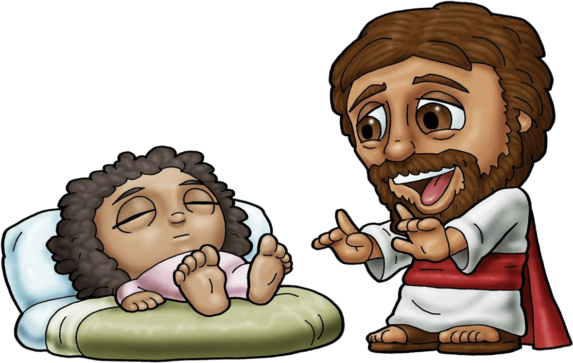 Free To Use & Public Domain Jesus Christ Clip Art - Jesus Healing The Sick Cartoon (1200x759)