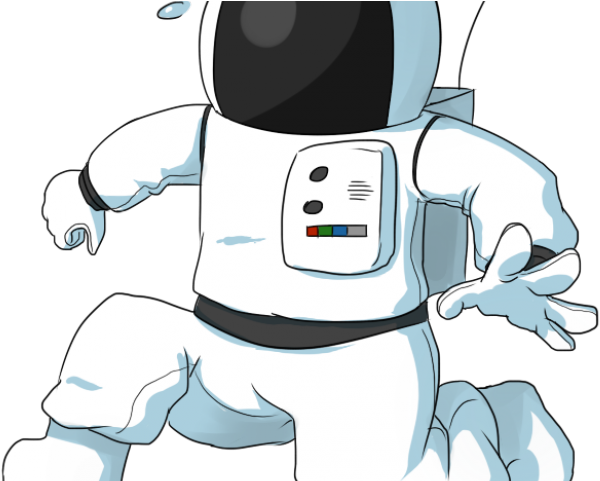 Astronaut Clipart Space Technology - Astronaut Cartoon (640x480)