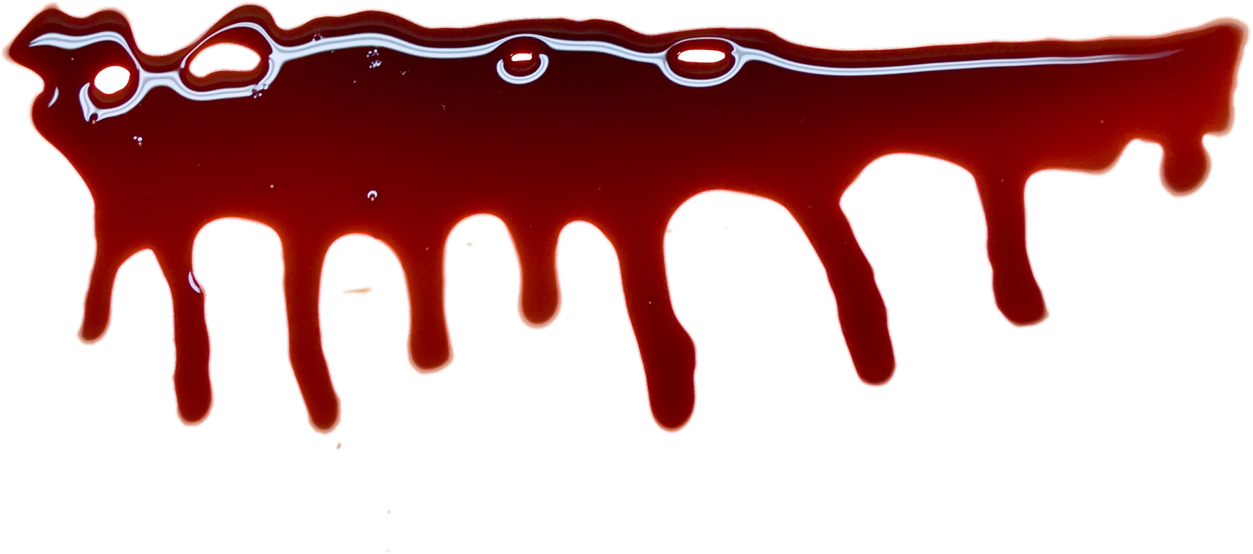 Blood Stains Free Png And Clipart - Victor Deus (1800x796)