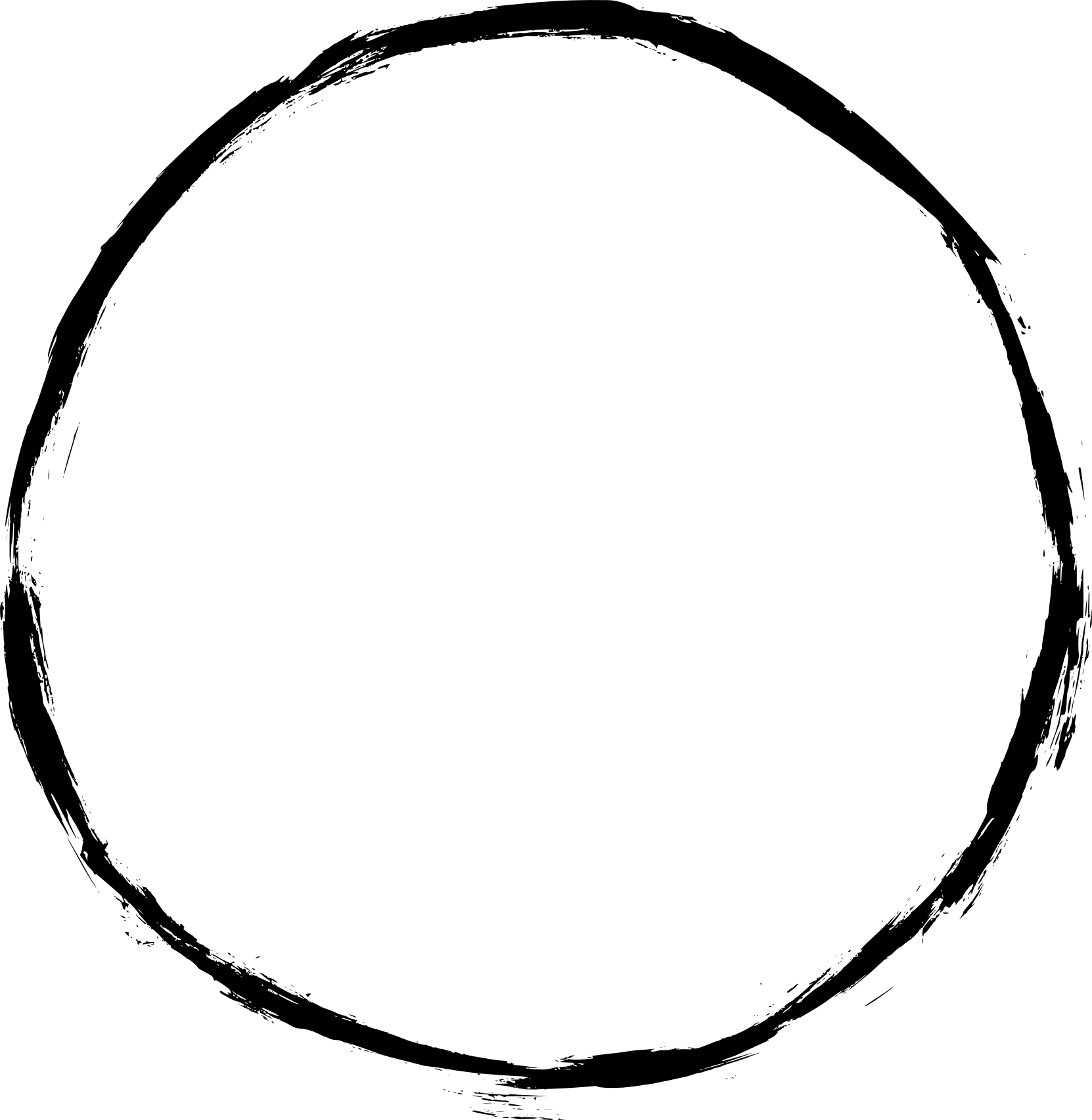 Free Download - Circle Outline Png (1662x1705)