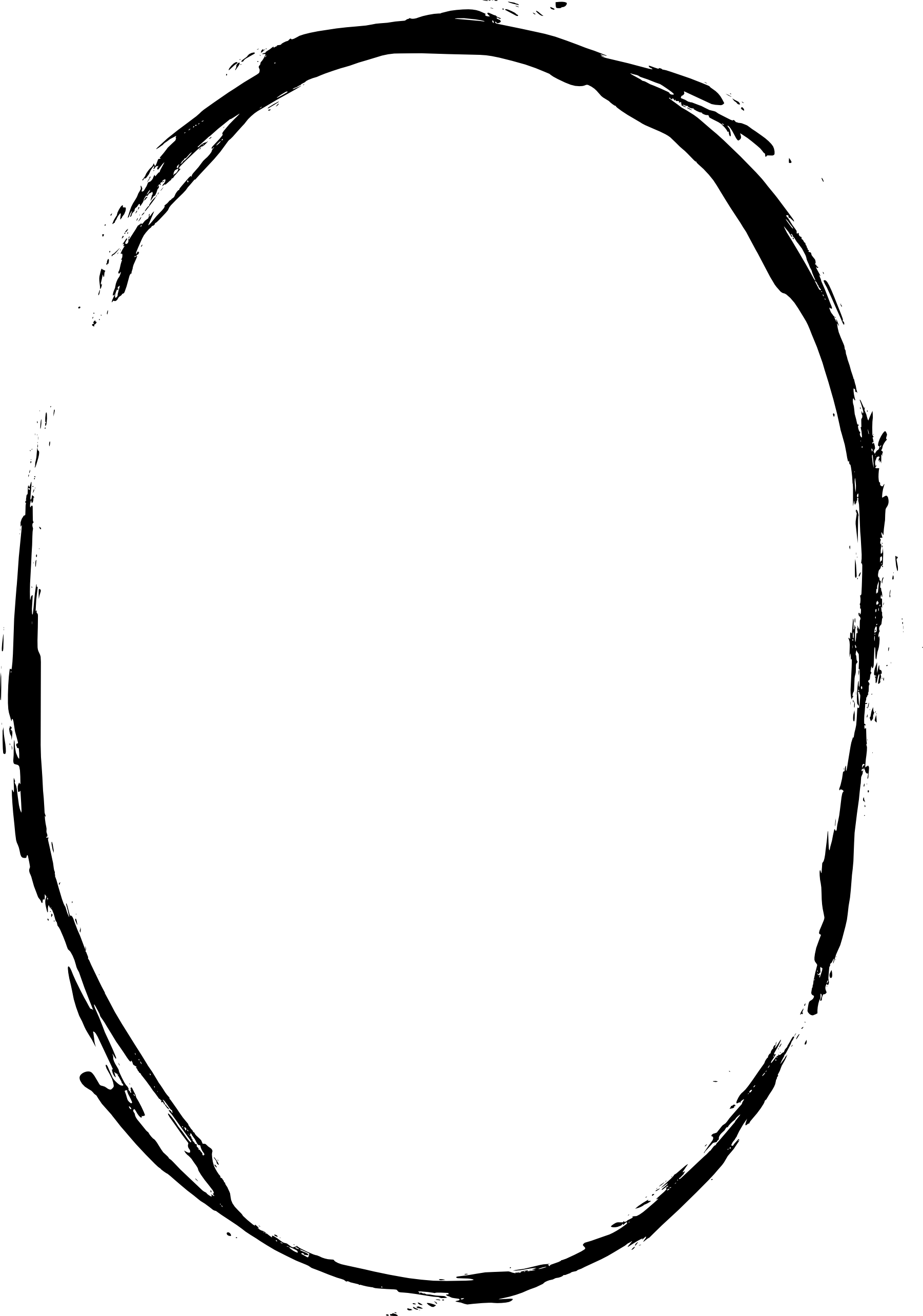 Free Download - Grunge Oval (1801x2567)