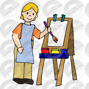 Pediatric Occupational Therapy Clip Art Occupational - Painting (380x380)