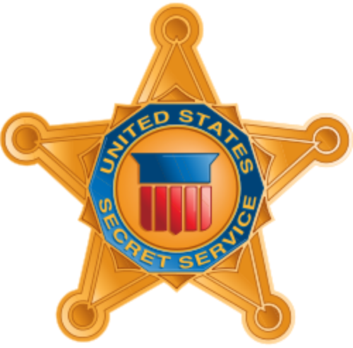 Mechanicals Included The Line Work As Well As The Color - United States Secret Service Logo (500x492)