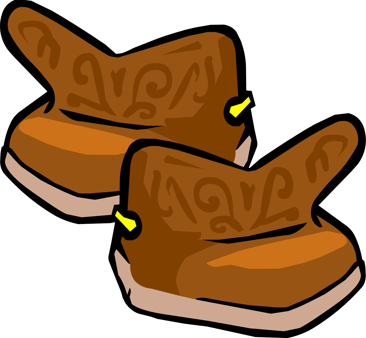 Cowboy Boots - Boots Club Penguin (1539x1423)