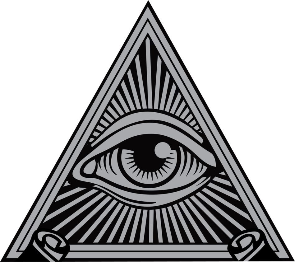 [png] Lucifer's Eye By Dailylight - Triangle With One Eye (949x842)