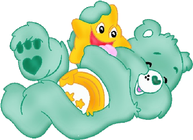 Care Bears Playing With Star Picture - Care Bears Characters Png (600x600)