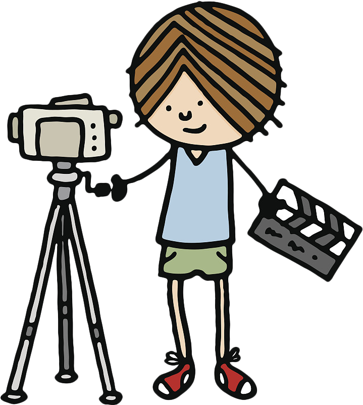 Camera Operator Cinematography Clip Art - Camera Operator Cinematography Clip Art (800x800)
