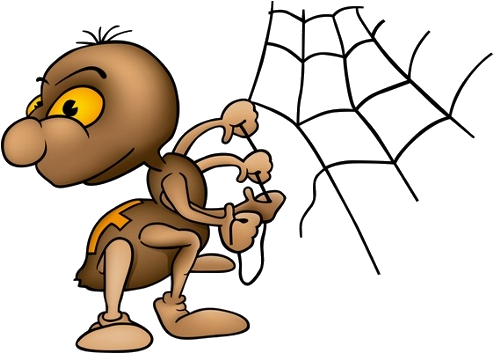 Cartoon Spider Images - Spider Clip Art (500x500)