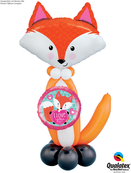 Fox Balloons (450x600)
