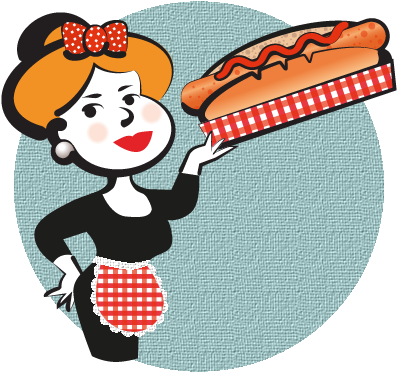 Made With Nothing But Premium Cuts Of Pork And Beechwood - Moms Hot Dogs (400x387)