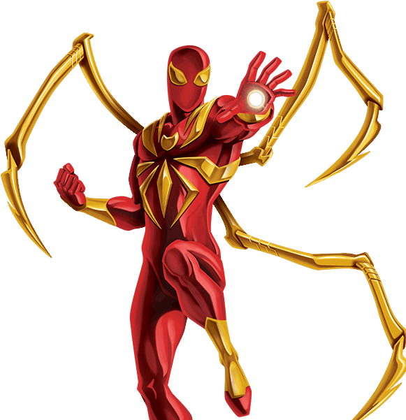 Iron Spider - Marvel Ultimate Spiderman Iron Spider (600x600)