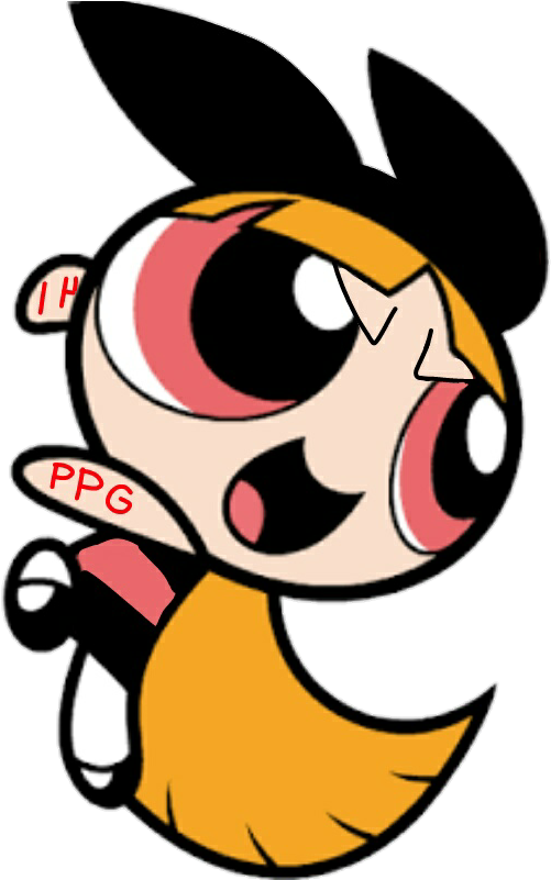 While Blossom, Bubbles, And Buttercup Were Fighting - Powerpuff Girls Cute Blossom (1020x800)