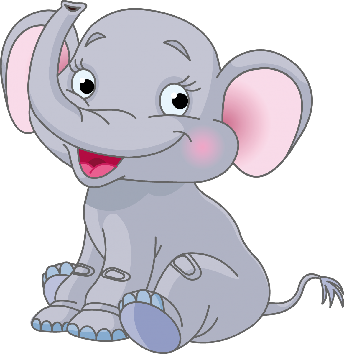 Cartoon Elephant Clip Art - Cartoon Elephant Clip Art (1167x1200)