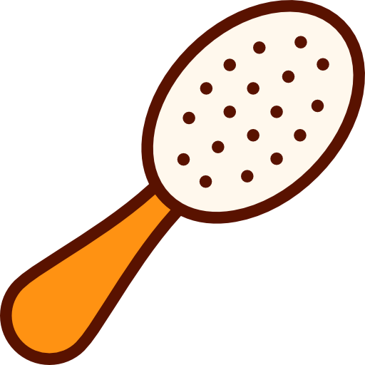 Brush Free Icon - Hairbrush (512x512)