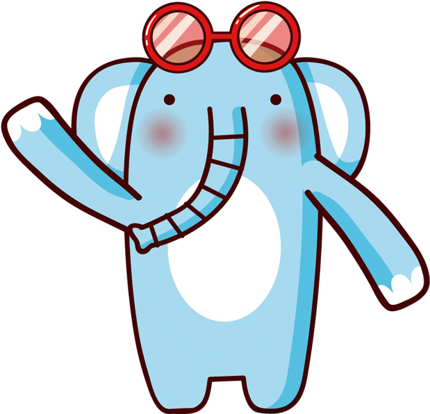 Cartoon Elephant Clip Art - Cartoon Elephant Clip Art (992x992)