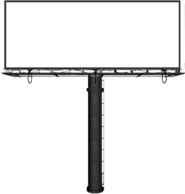 Billboard Icon Clipart Png Images - White Billboardtransparent (381x400)