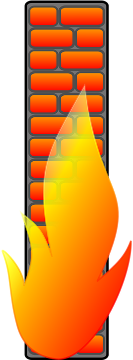Firewall Cliparts 12, - Computer Firewall (360x720)