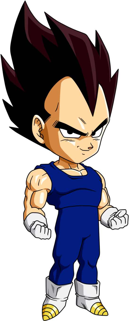 Dragon Ball Vegeta Chibi (580x1376)