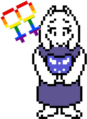 Undertale Toriel And Asgore (500x505)