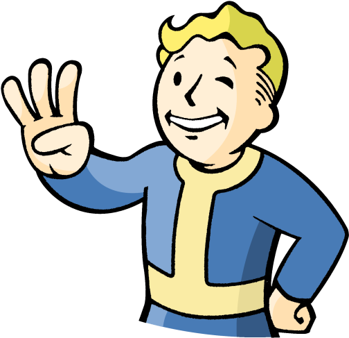 Fallout Clipart Pitboy - Fallout 4 Vault Boy Passenger Series Perforated Sunshade (512x512)