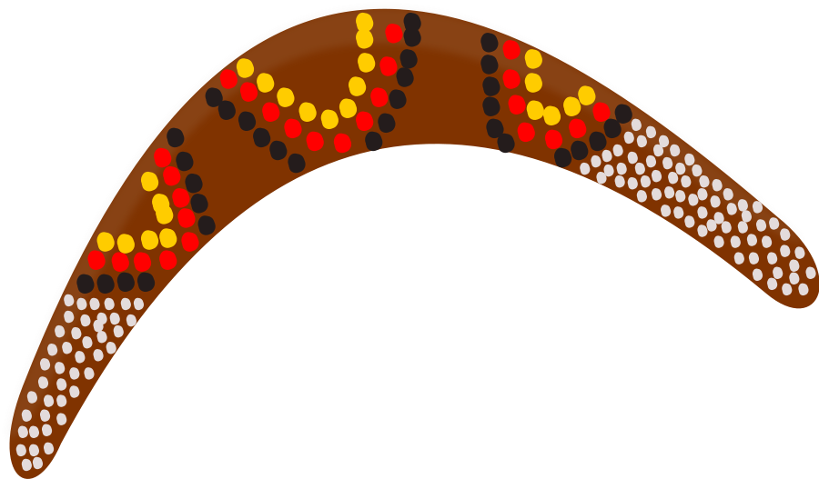Boomerang Clipart - Boomerang Clip Art (900x527)