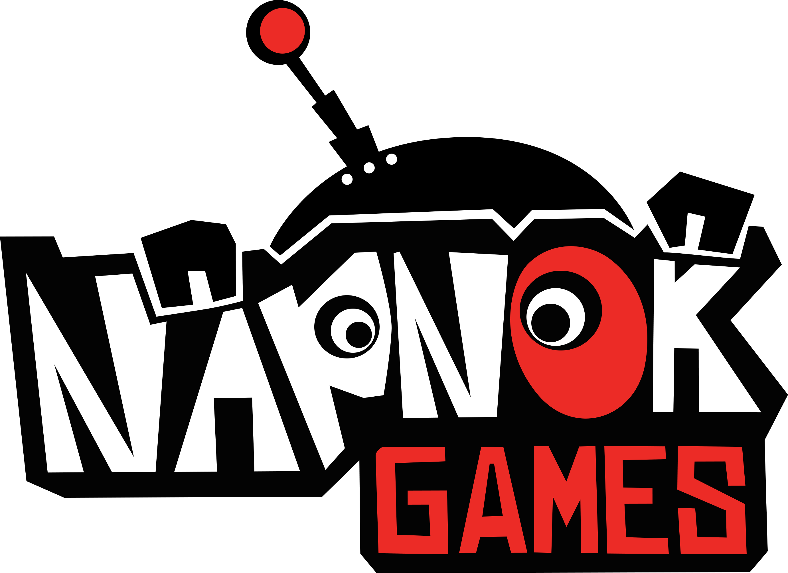Afterwards I Moved To Copenhagen, Denmark, To Study - Napnok Games Logo (2763x2011)