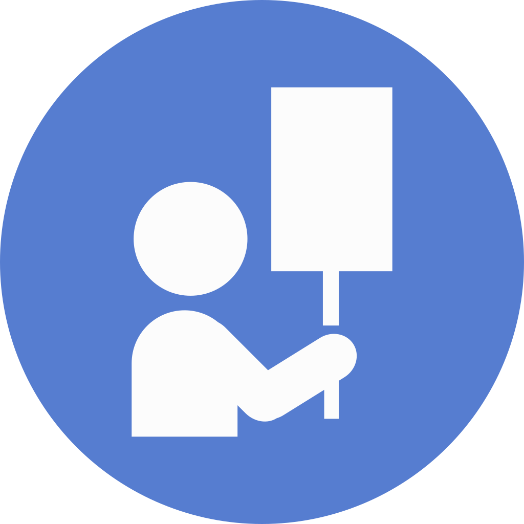 Election Billboard Icon - Circle (1024x1024)