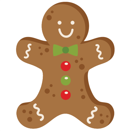 Gingerbread Man Cookie Svg Scrapbook Cut File Cute - Gingerbread Man (432x432)