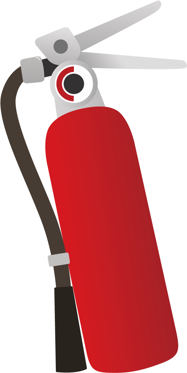Cartoon Fire Extinguisher Drawing Firefighting - Fire Extinguisher (1276x1276)