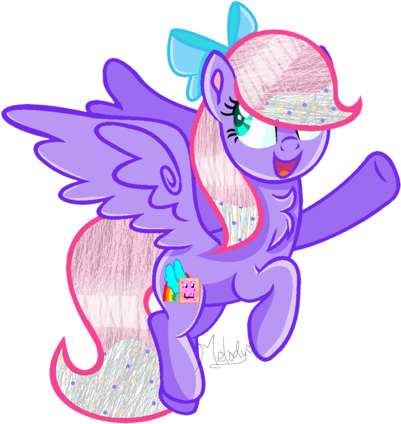 Rainbow Biscuit By Mlp Magical Melody - Cartoon (852x938)