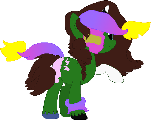 Adopt Dimentio And Mr L Crack Mlp By Gamingstarluigisin - Cartoon (588x472)