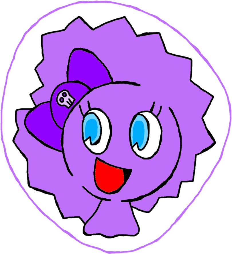 Pac-man Party Sue By Strawberrystar123 - Purple Ghost From Pac Man (900x989)