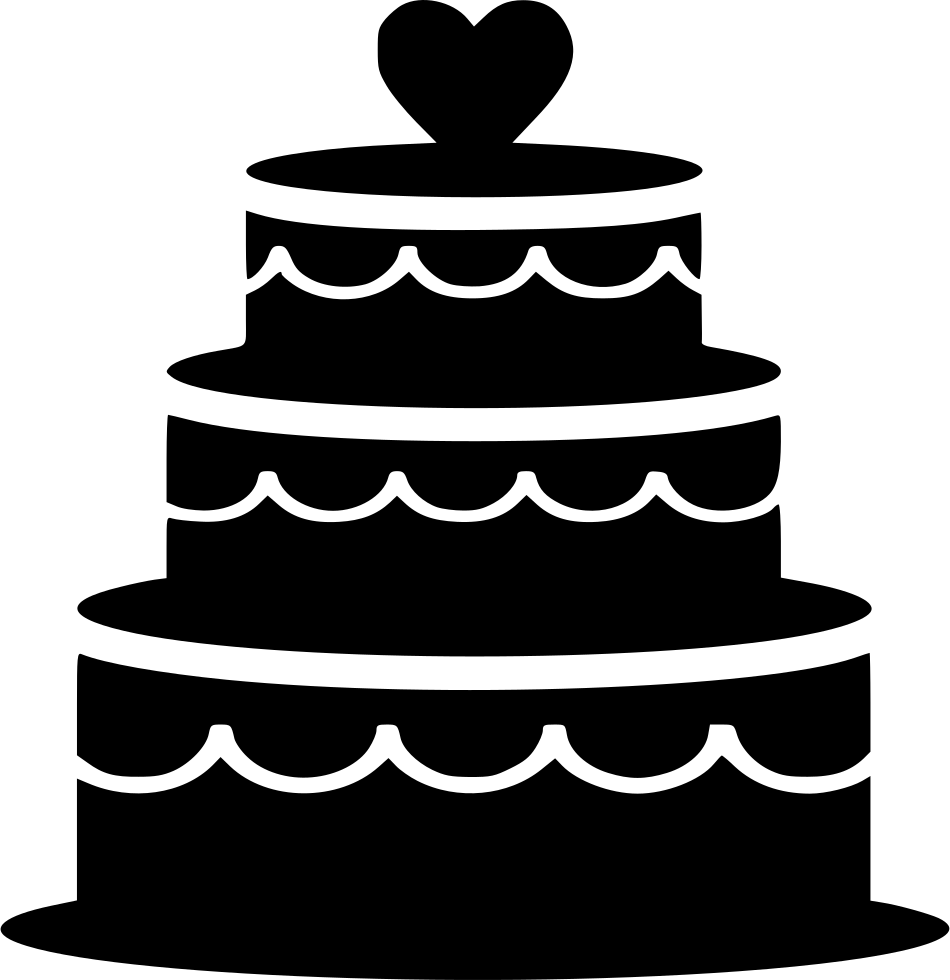 Biscuit Cake Food Pastry Sweetness Heart Comments - Wedding Cake Svg (950x980)